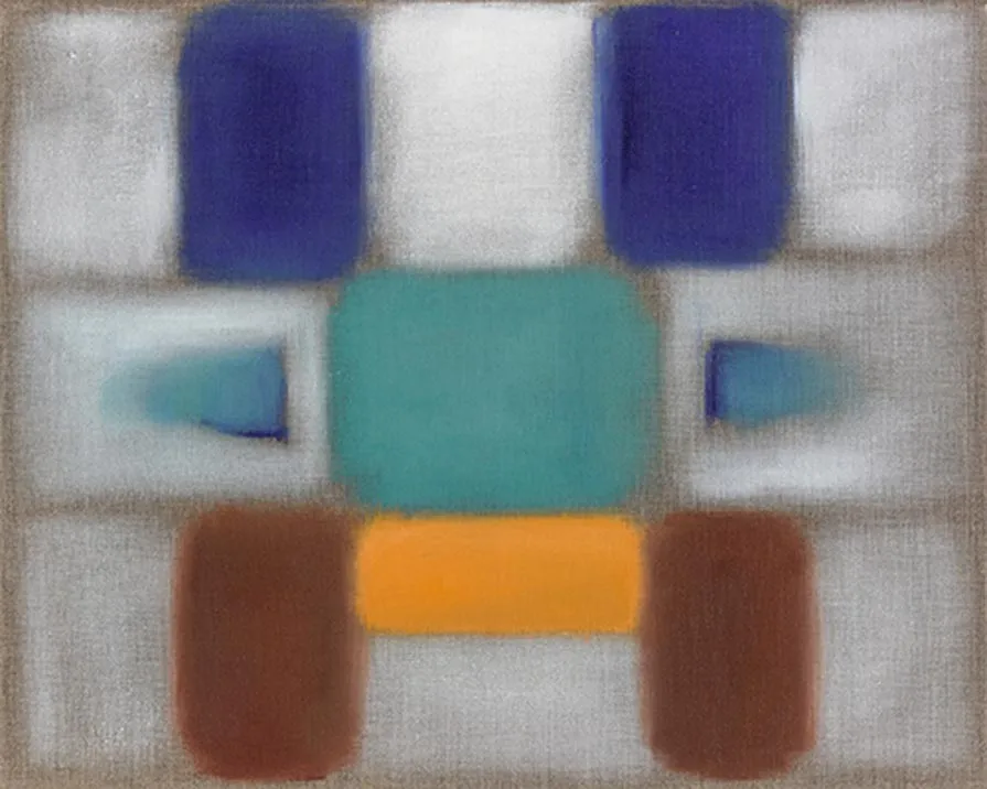 Fenster 5, 2013, Öl auf Leinwand, 40 × 50 cm