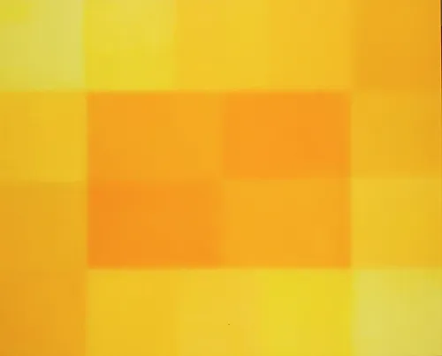 Gelborange, 2003, Öl auf Leinwand, 160 × 200 cm