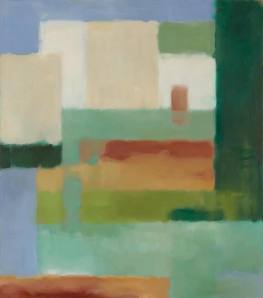 Lichtung 1, 2013, Öl auf Leinwand, 170 × 150 cm