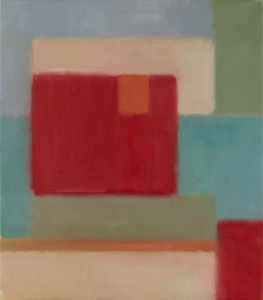Lichtung 3, 2013, Öl auf Leinwand, 80 × 70 cm