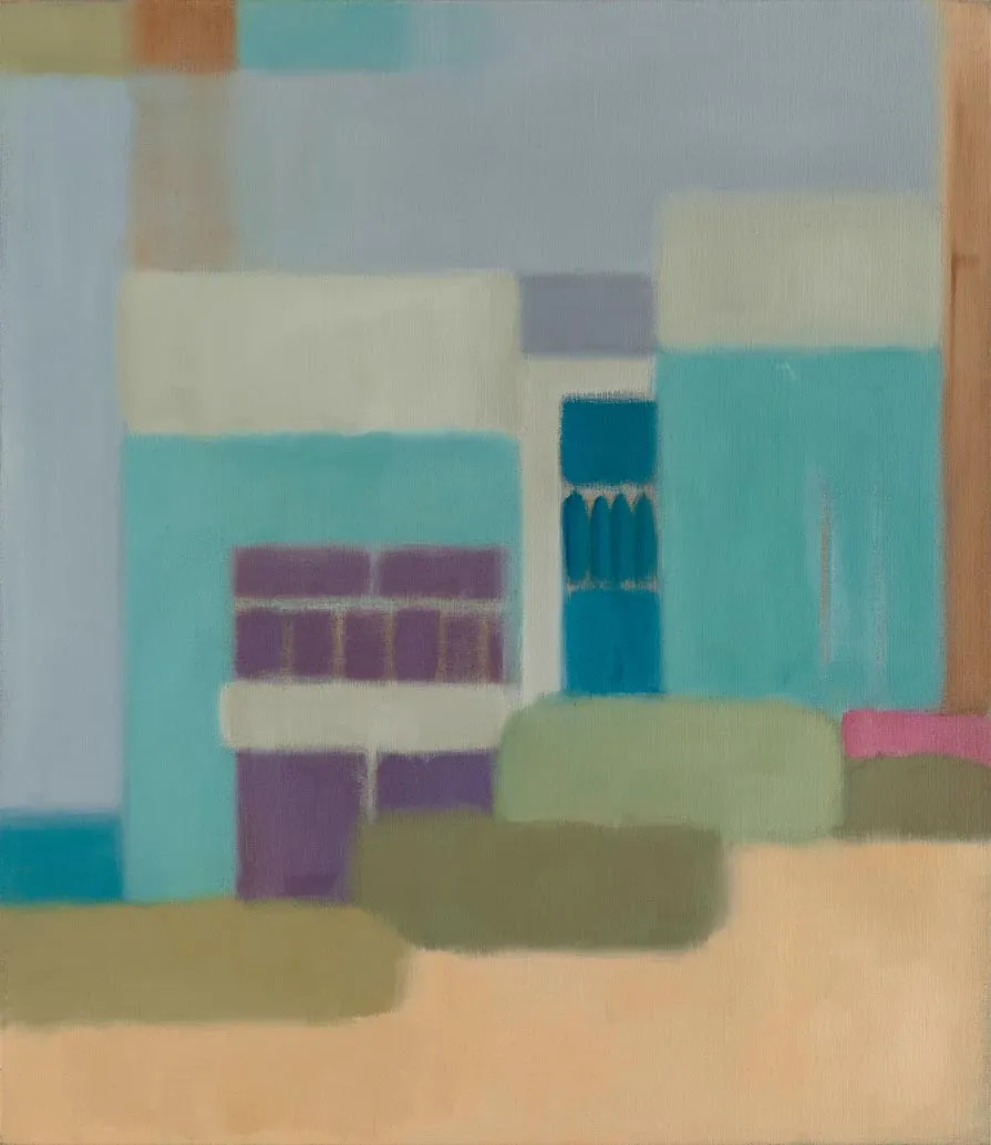 Lichtung 5, 2013, Öl auf Leinwand, 80 × 70 cm
