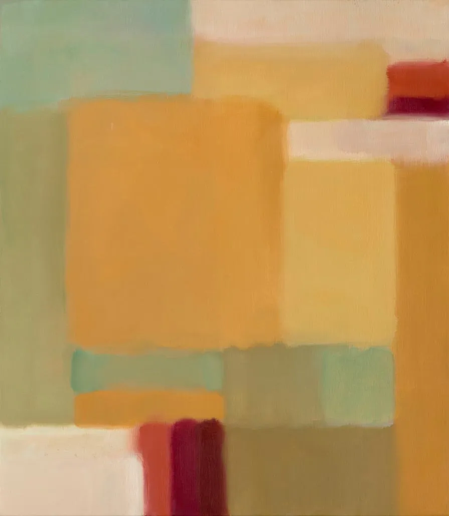 Lichtung 6, 2013, Öl auf Leinwand, 80 × 70 cm
