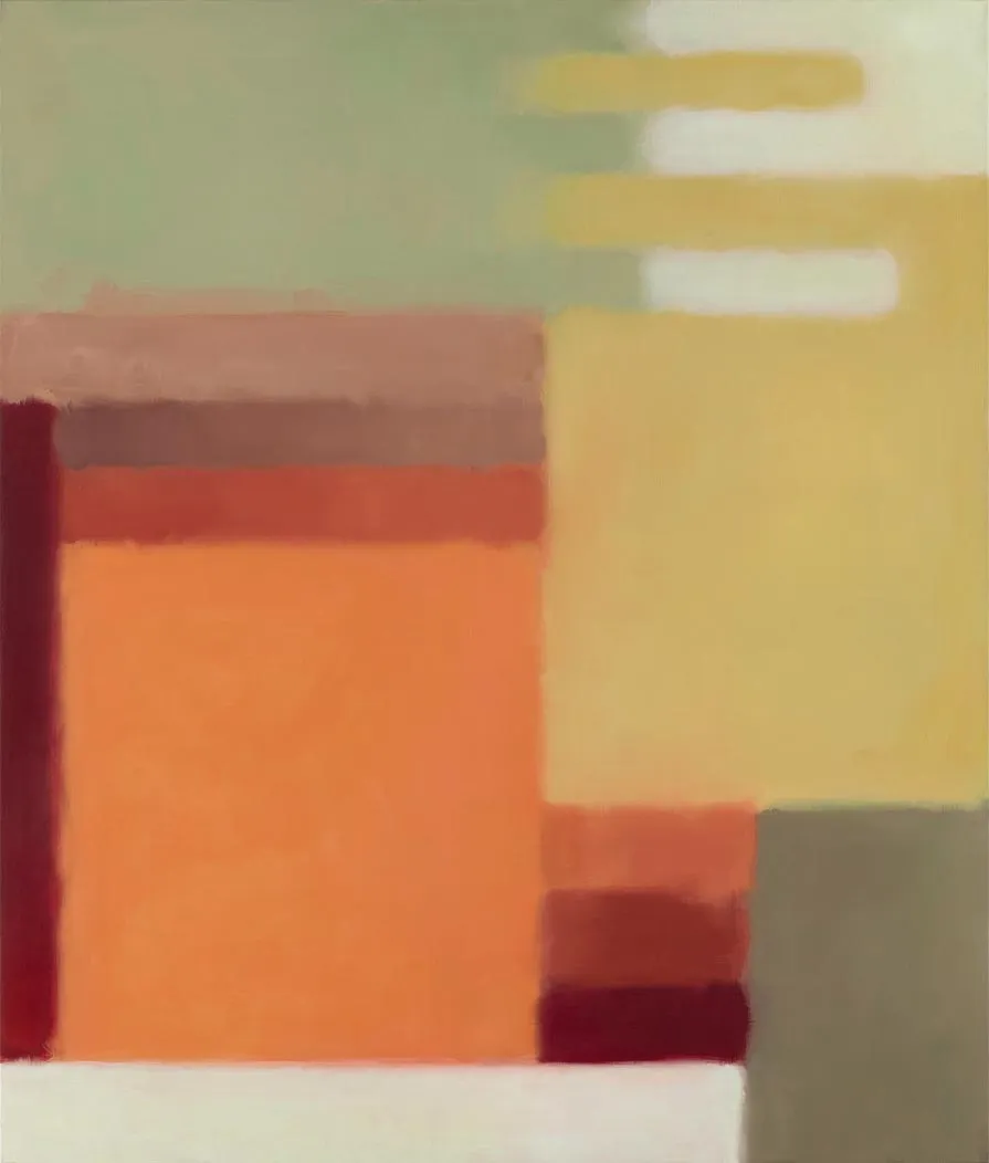 Lichtung 8, 2013, Öl auf Leinwand, 130 × 110 cm