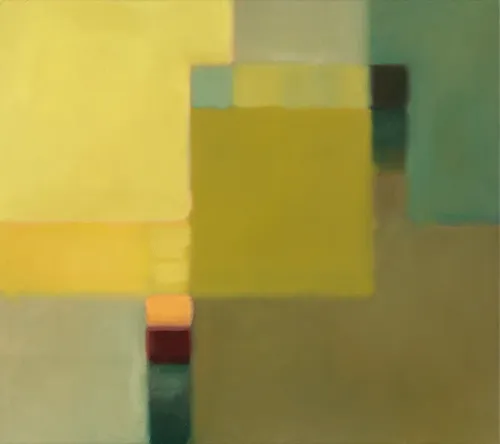 Madurai 4, 2013, Öl auf Leinwand, 80 × 90 cm