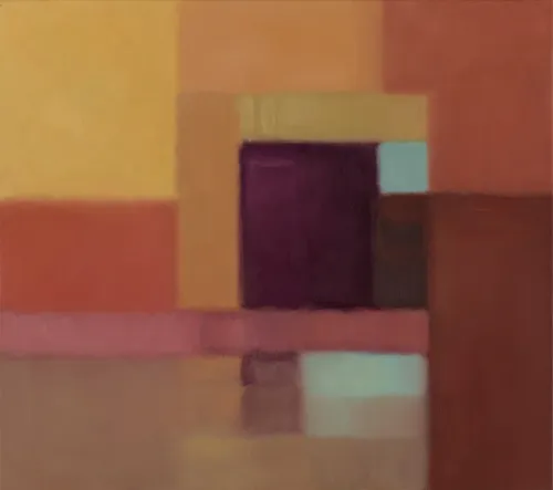 Madurai 5, 2013, Öl auf Leinwand, 80 × 90 cm