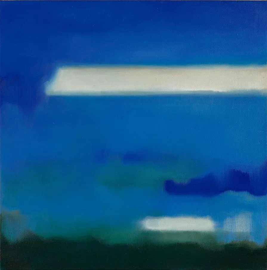Madurai 8, 2013, Öl auf Leinwand, 60 × 60 cm