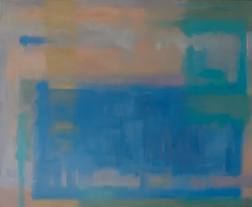 Maidan Ost, 2009, Öl auf Leinwand, 90 × 110 cm