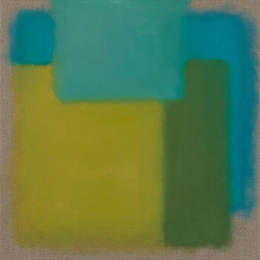 Ohne Titel 2, 2010, Öl auf Leinwand, 60 × 60 cm