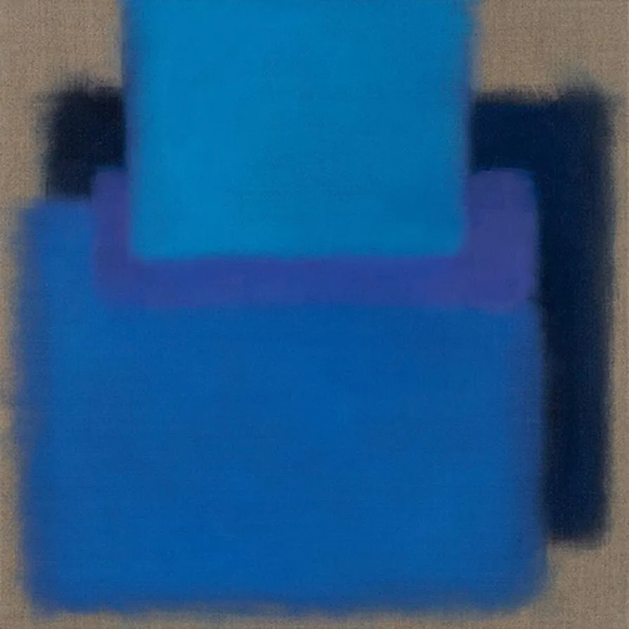 Ohne Titel 6, 2010, Öl auf Leinwand, 60 × 60 cm