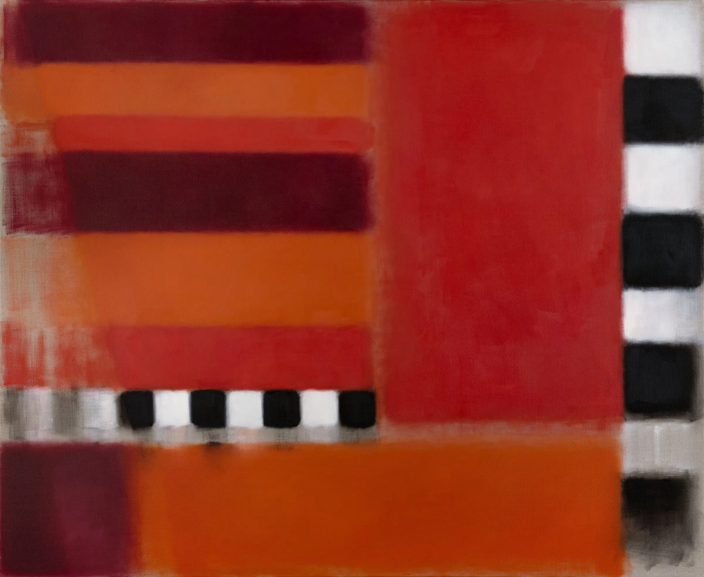 Phönix 1, 2014, Öl auf Leinwand, 180 × 220 cm