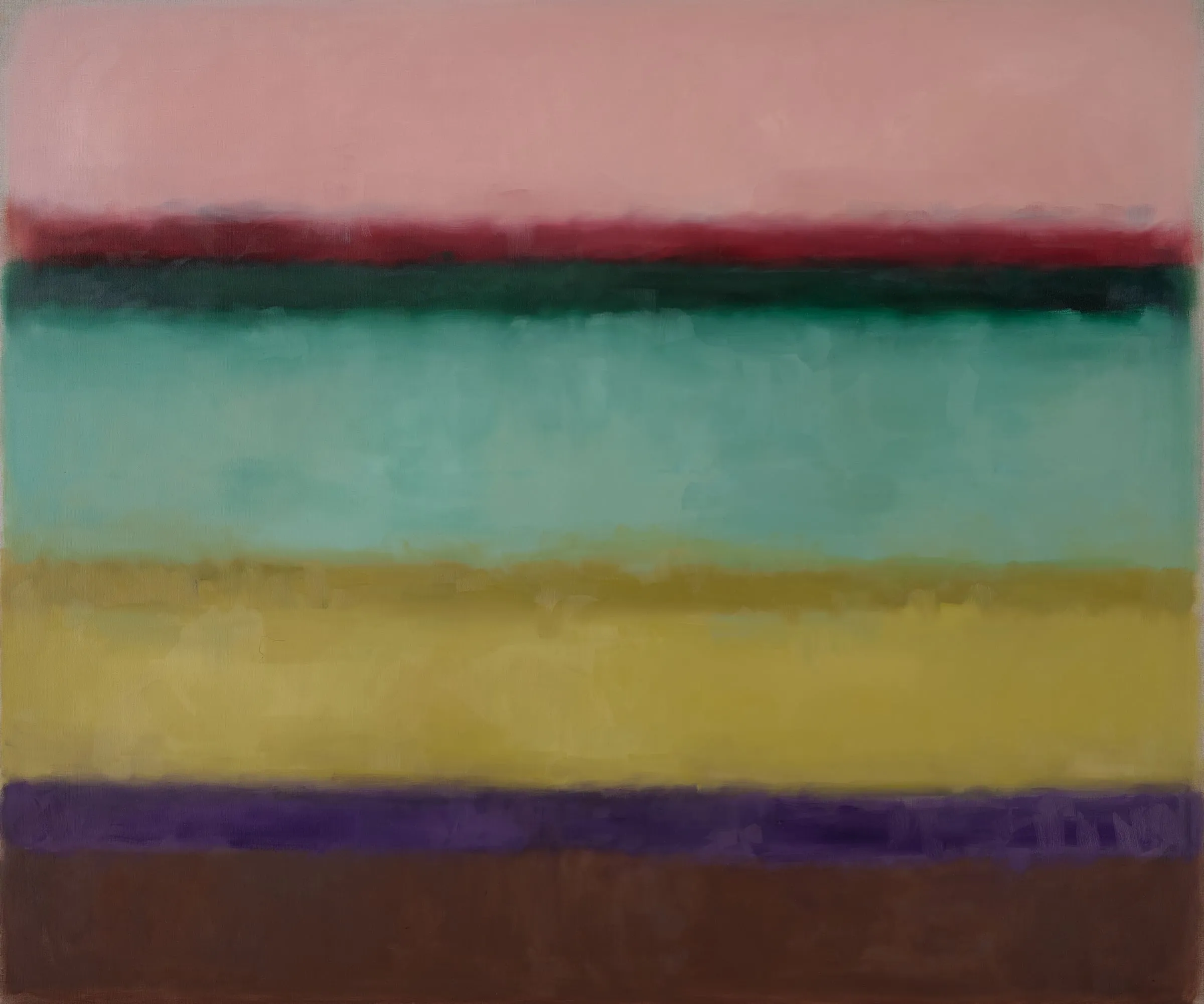 Prélude 1, Largo, 2017, Öl auf Leinwand, 100 × 120 cm