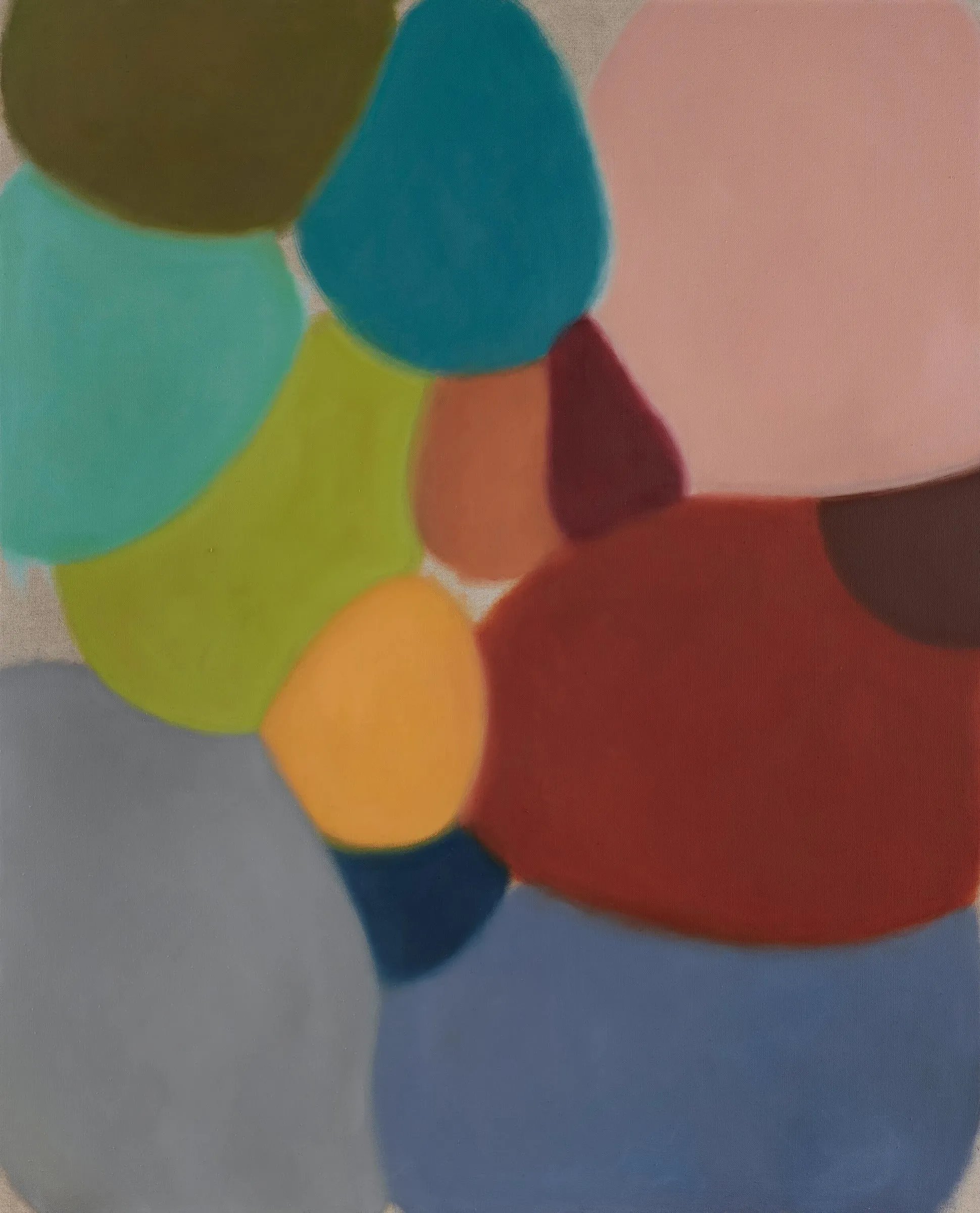 Rondo 1, 2023, Öl auf Leinwand, 160 × 130 cm