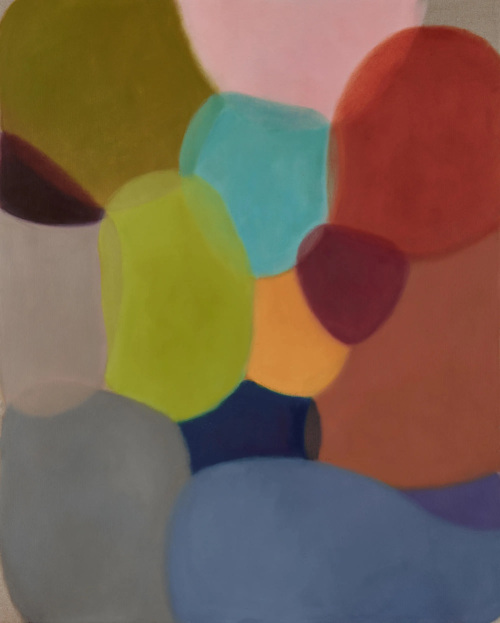 Rondo 2, 2023, Öl auf Leinwand, 160 × 130 cm