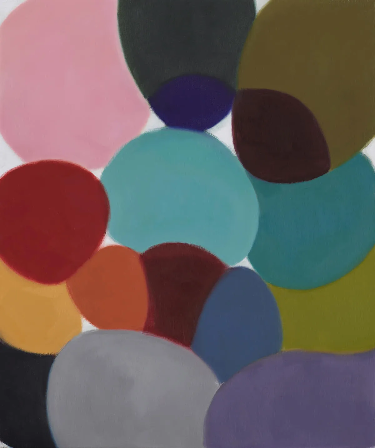 Rondo 4, 2023, Öl auf Leinwand, 60 × 50 cm
