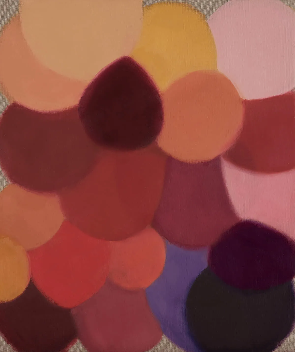 Rondo 6, 2023, Öl auf Leinwand, 60 × 50 cm