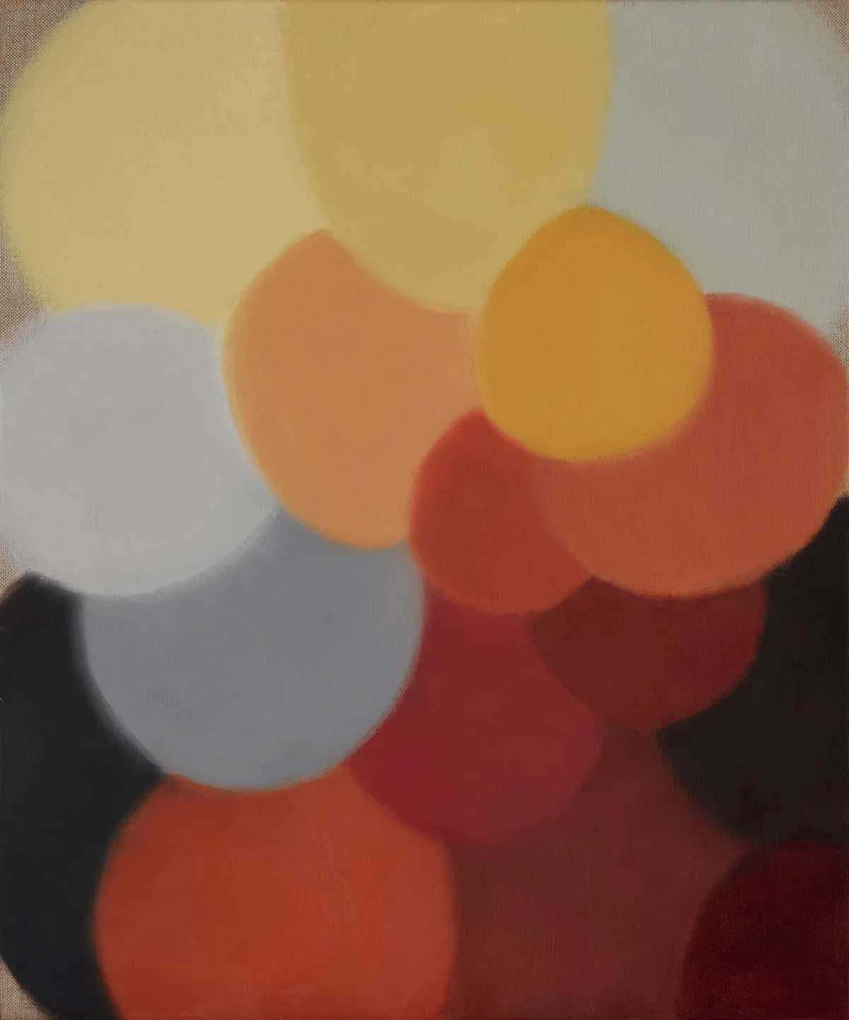 Rondo 8, 2023, Öl auf Leinwand, 60 × 50 cm