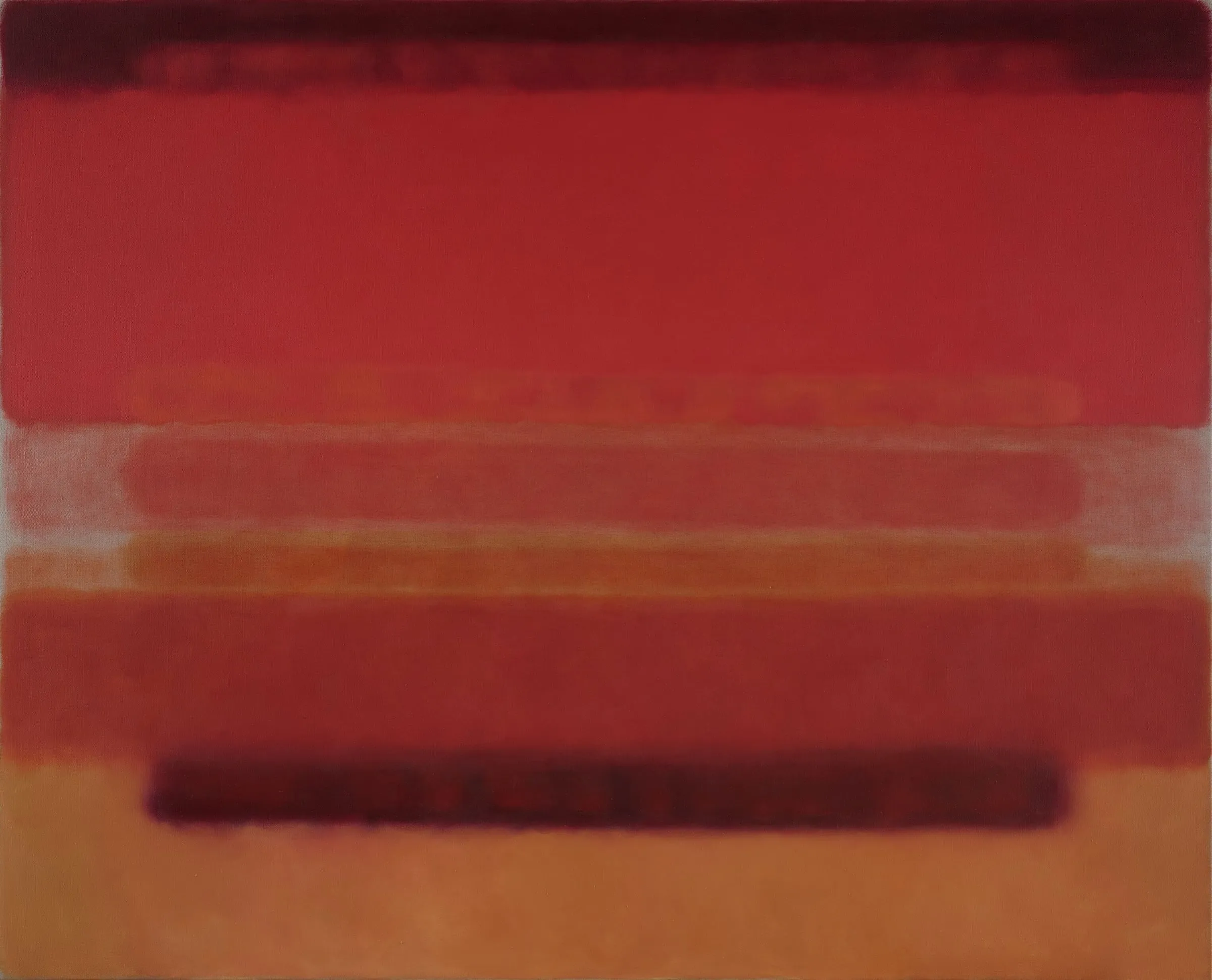 Rot, 2024, Öl auf Leinwand, 170 × 210 cm