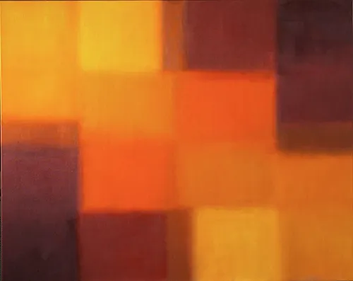 Rotgelb, 2003, Öl auf Leinwand, 160 × 200 cm