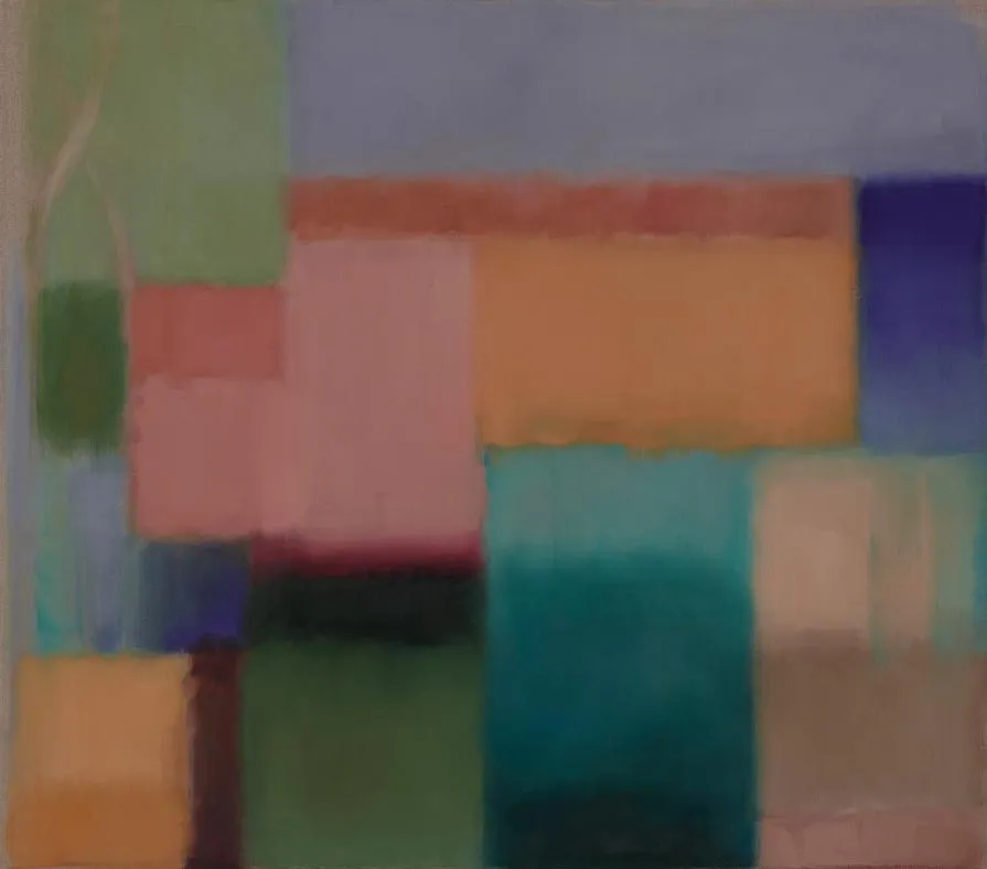 Sardegna 1, 2017, Öl auf Leinwand, 70 × 80 cm