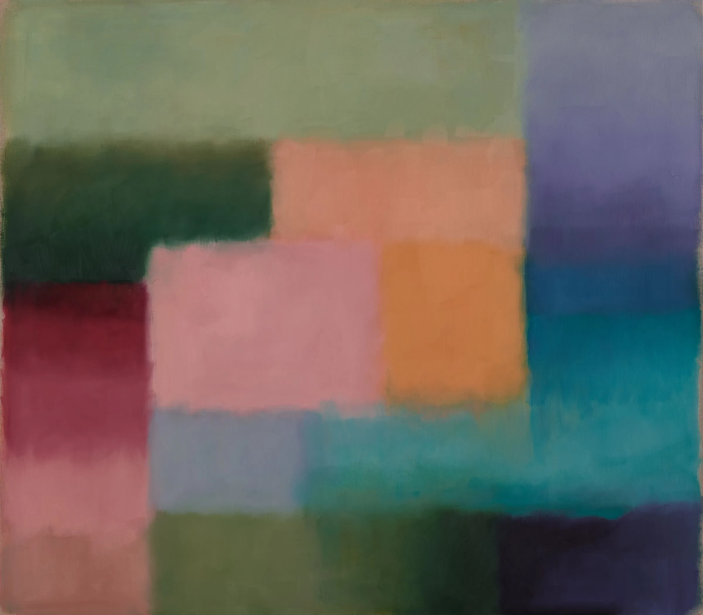 Sardegna 2, 2017, Öl auf Leinwand, 70 × 80 cm