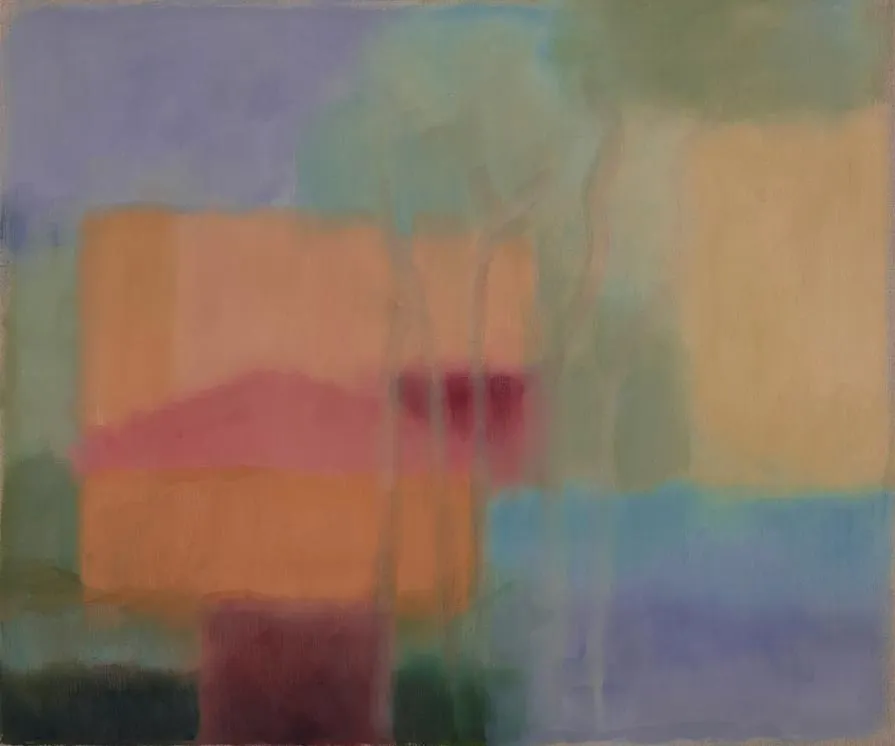 Sardegna 4, 2017, Öl auf Leinwand, 50 × 60 cm