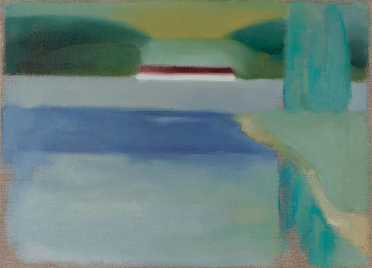 Seestück 2, 2011, Öl auf Leinwand, 58 × 80 cm