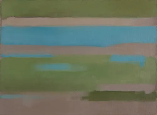Seestück 10, 2012, Öl auf Leinwand, 58 × 80 cm