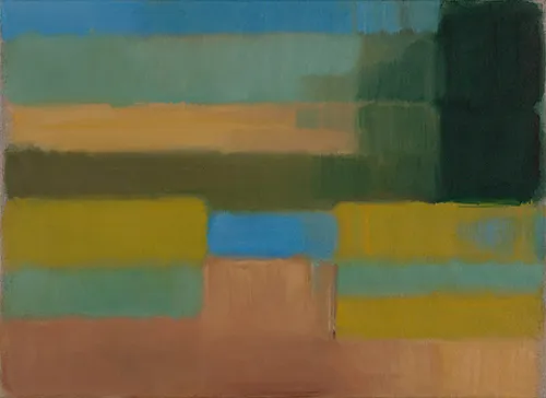 Seestück 13, 2012, Öl auf Leinwand, 58 × 80 cm