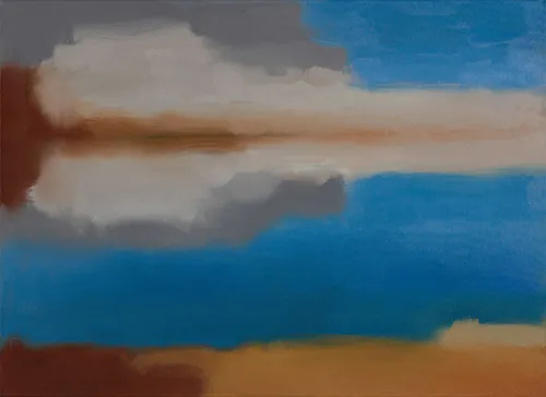 Seestück 14, 2012, Öl auf Leinwand, 58 × 80 cm