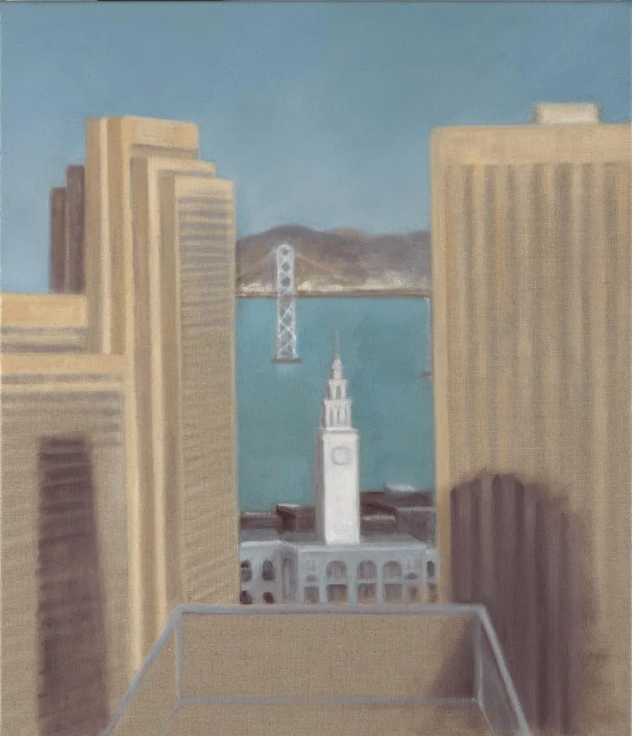 SF 1, 2016, Öl auf Leinwand, 70 × 60 cm