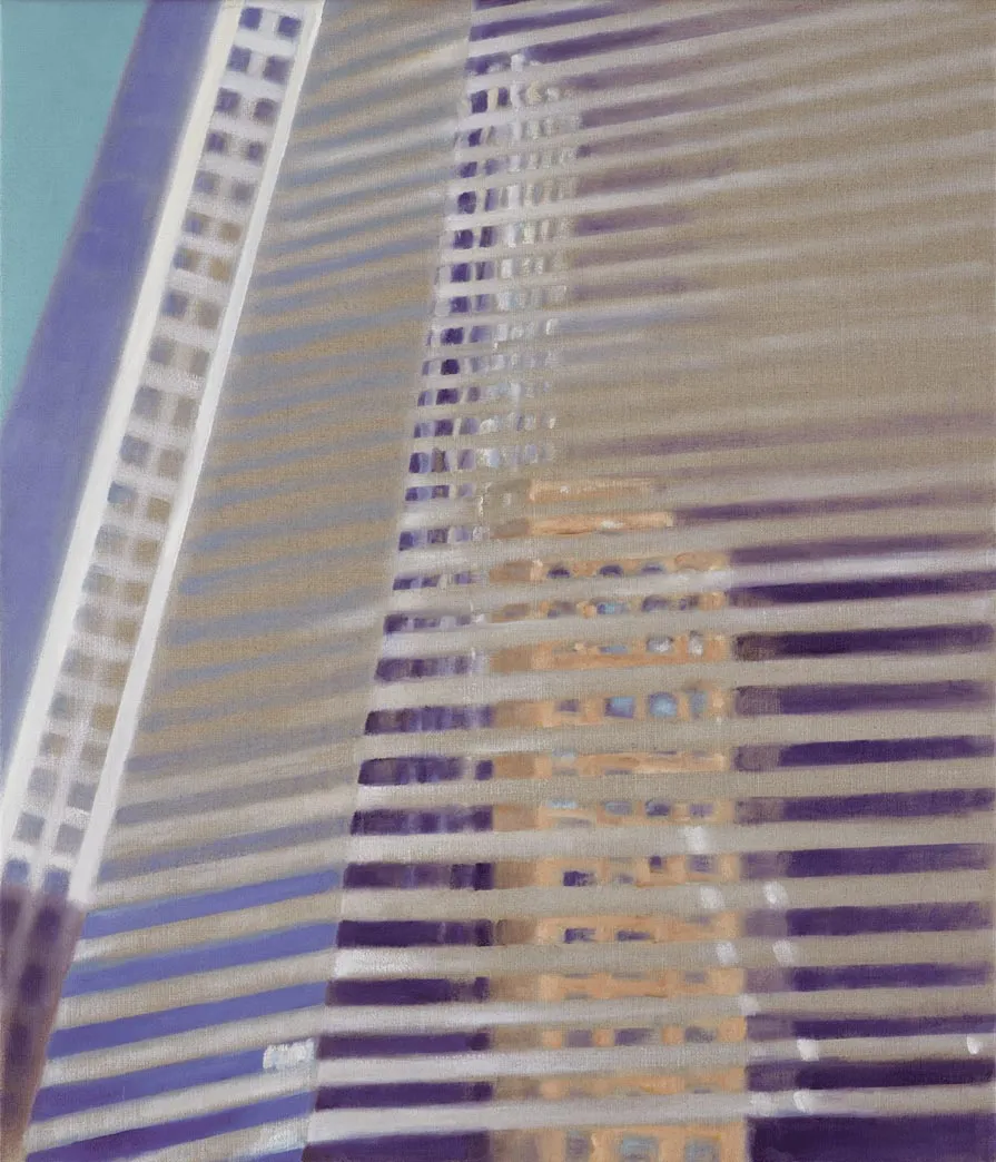 SF 4, 2016, Öl auf Leinwand, 70 × 60 cm