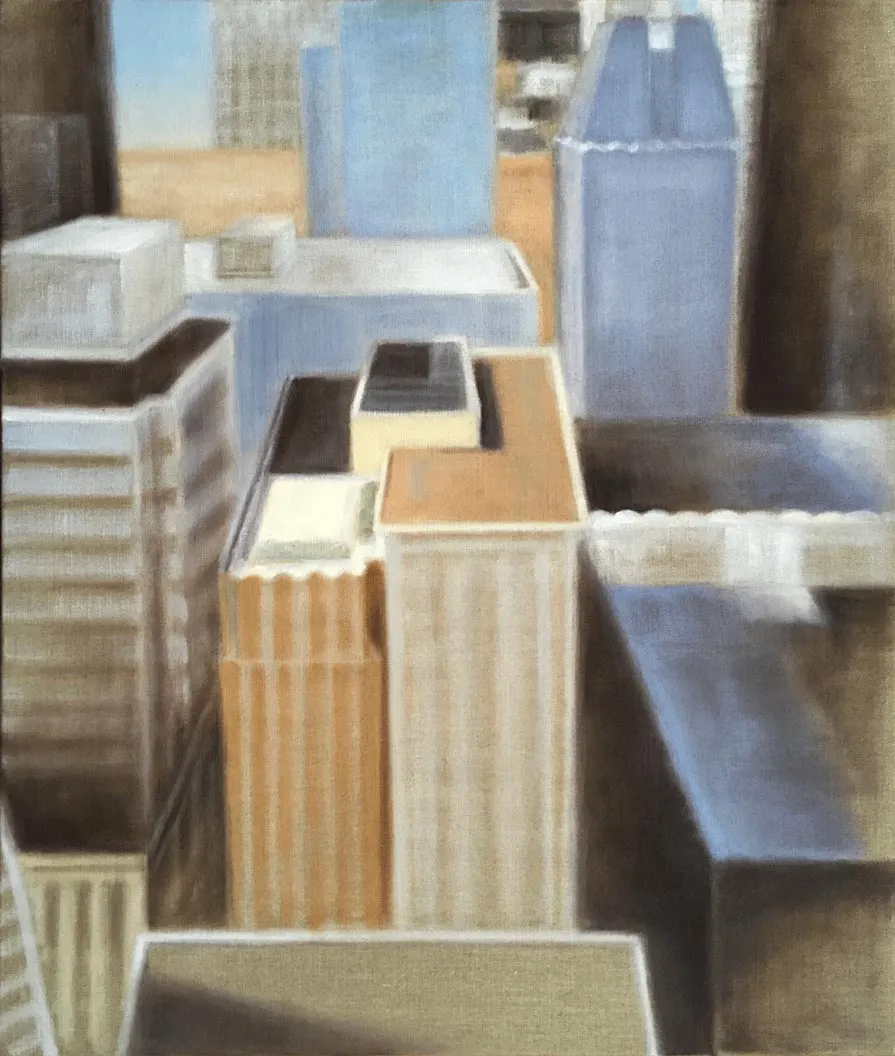 SF 5, 2016, Öl auf Leinwand, 70 × 60 cm