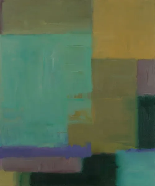 Taonga 3, 2010, Öl auf Leinwand, 120 × 100 cm