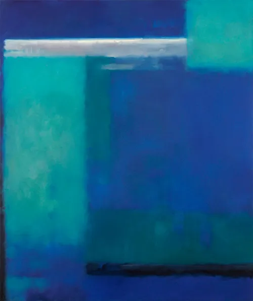Taonga 7, 2010, Öl auf Leinwand, 190 × 160 cm