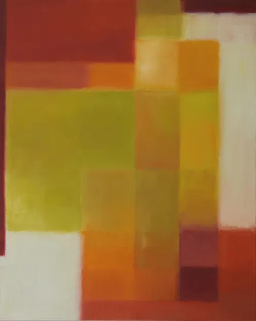 Thar 7, 2007, Öl auf Leinwand, 100 × 80 cm