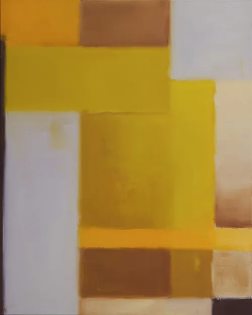 Thar 8, 2007, Öl auf Leinwand, 100 × 80 cm